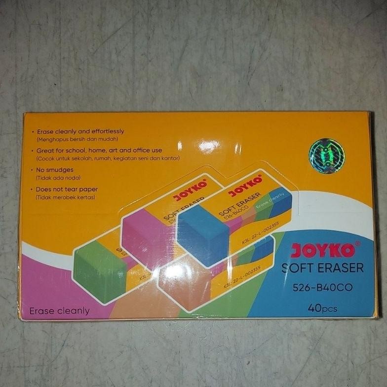 

RB Penghapus Pencil Joyko 526-B40CO Warna Warni