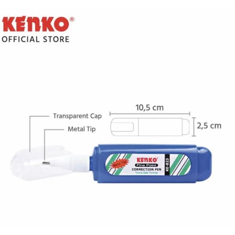 

RB Correction Fluid / Tipe-X Cair Kenko KE - 823M (1box/12pcs)