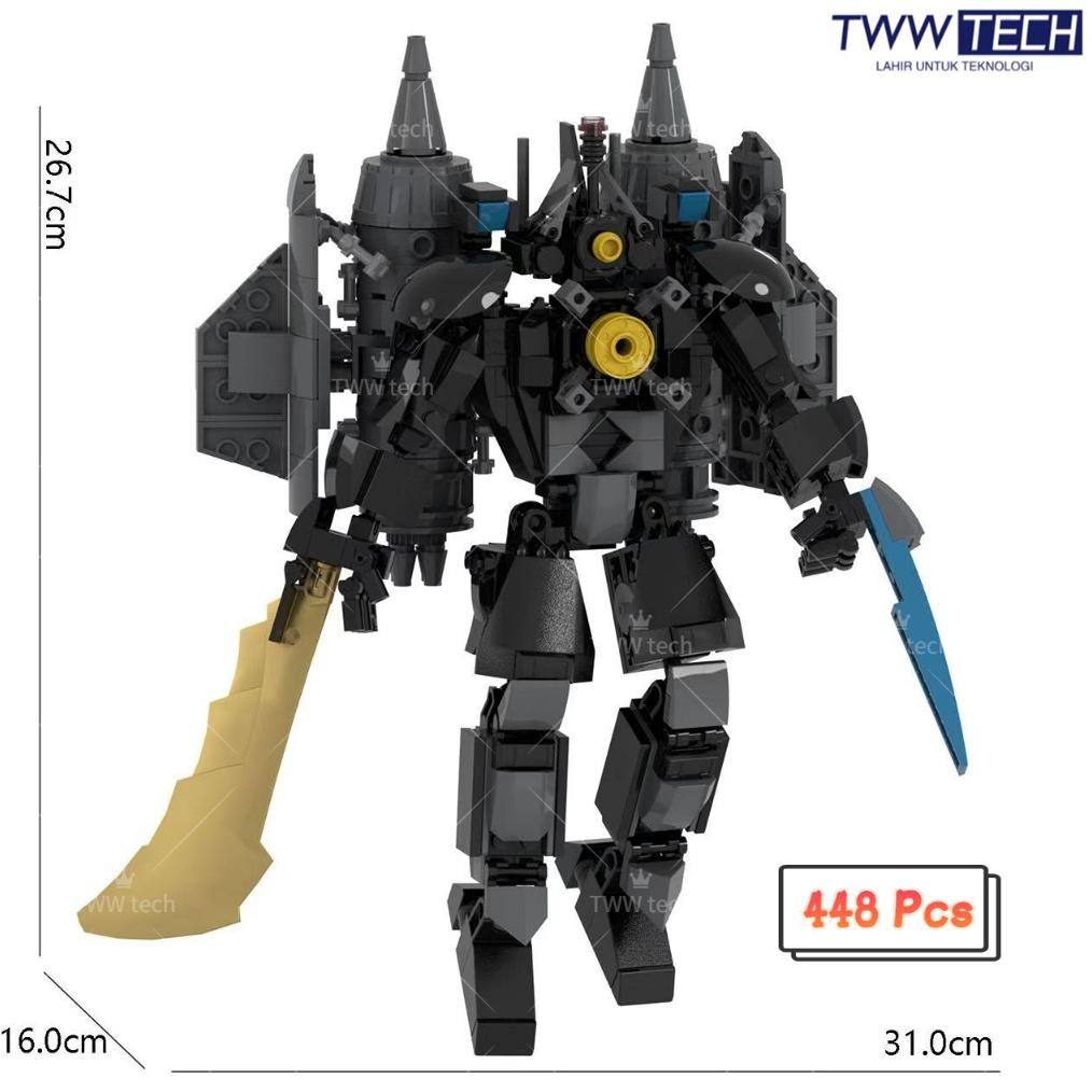 ''Terlaris" Tww Skibidi Toilet/Titan Tv Man/Titan Tv Man Murah/Titan Tv Man Upgrade/Model Building B