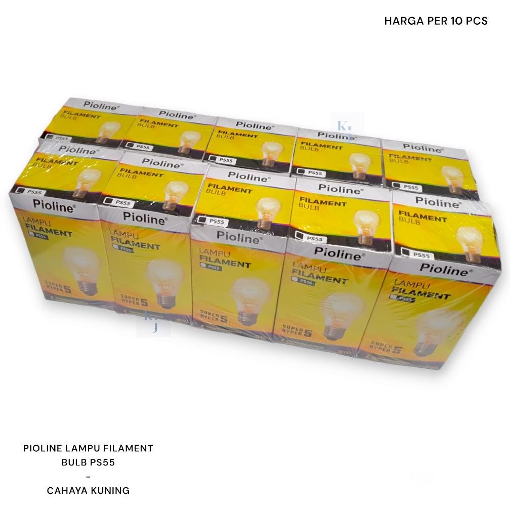 HJK Bohlam Pijar PIOLINE 5Watt 5 Watt Lampu Pijar PIOLINE 5W Super Hyper 5 - PS55 cocok untuk budida