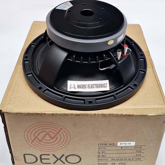 Speaker Mid 10 Inch Dexo Sy10 10 New Stok