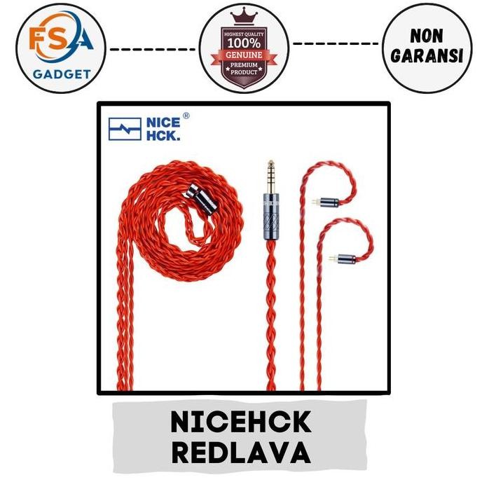 Nicehck Redlava Cable High Purity Induction Annealing Copper Cable New Stok