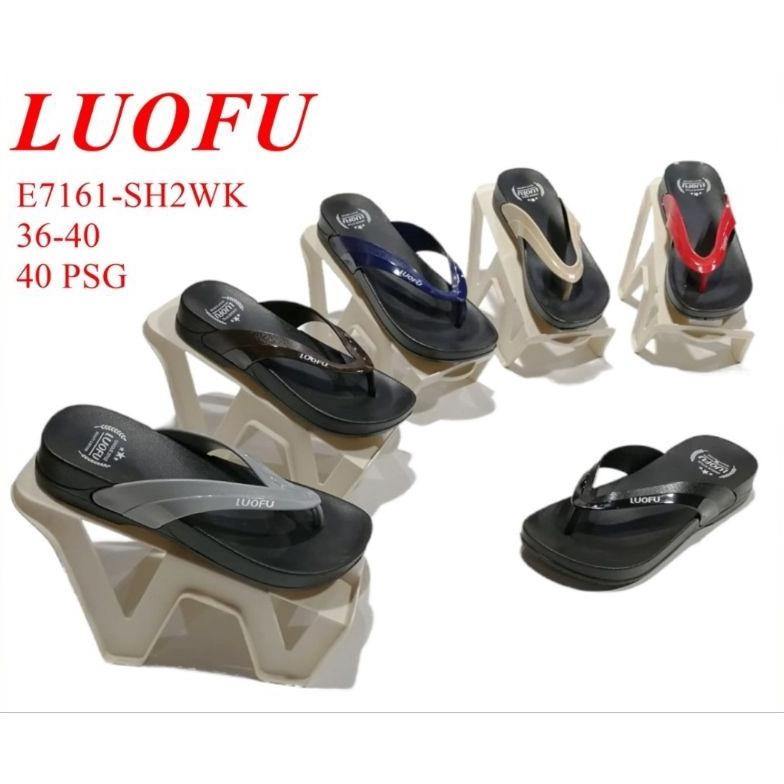 luofu E7161 & E  7161 SH/SH2WK  sandal jepit wanita empuk ringan