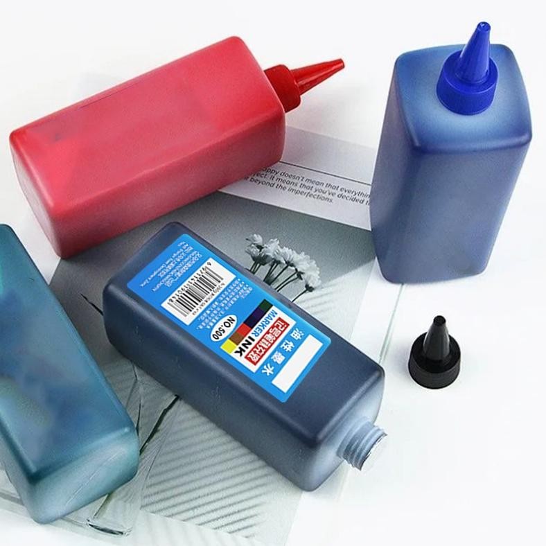 

RB 500ml Tinta Spidol Permanen Refill Tinta Spidol Permanent Tinta Spidol Hitam