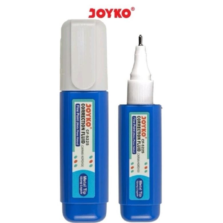 

RB (1 box isi 12pcs) Correction fluid joyko CF-S232 / correction fluid CF-S225 /tipe ex joyko