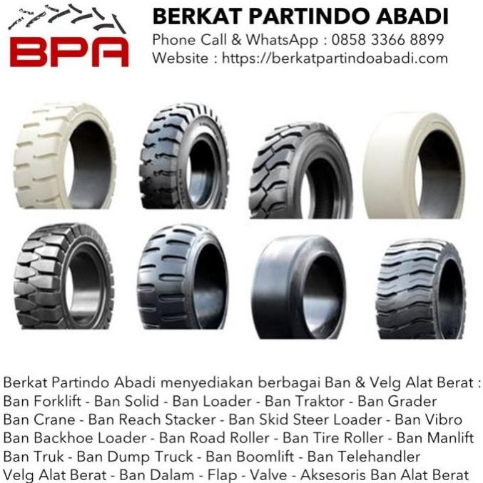 . Ban Forklift - Ban Solid Forklift - Berkat Partindo Abadi