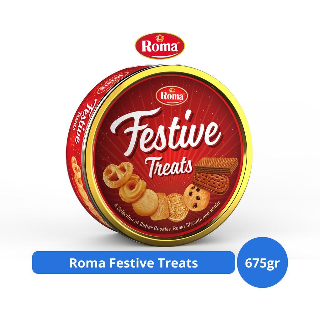

NEW PRODUCT ROMA FESTIVE TREATS 675GR NATURES TOUCH.