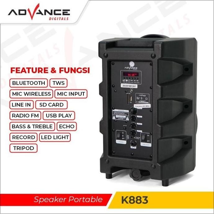 Speaker Advance K881N Speaker Meeting New Stok