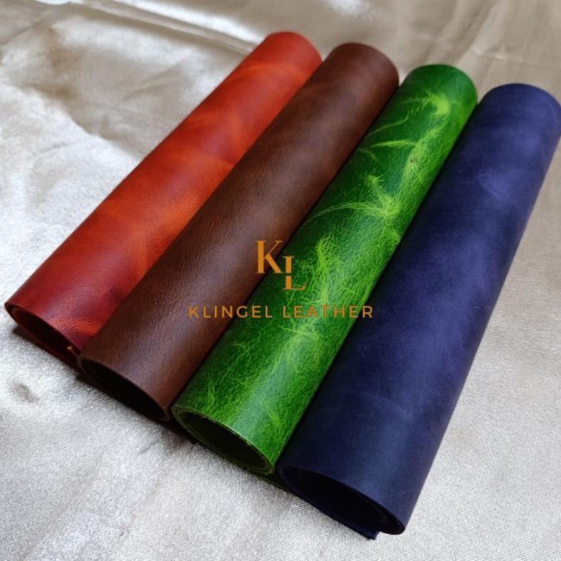 SY Kulit Sapi Lembaran Crazy Horse Leather Feet