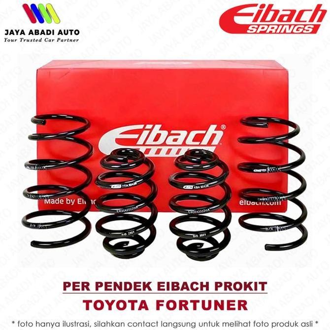 Lowering Kit / Coil Spring / Per Eibach Prokit - Toyota Fortuner / Vrz