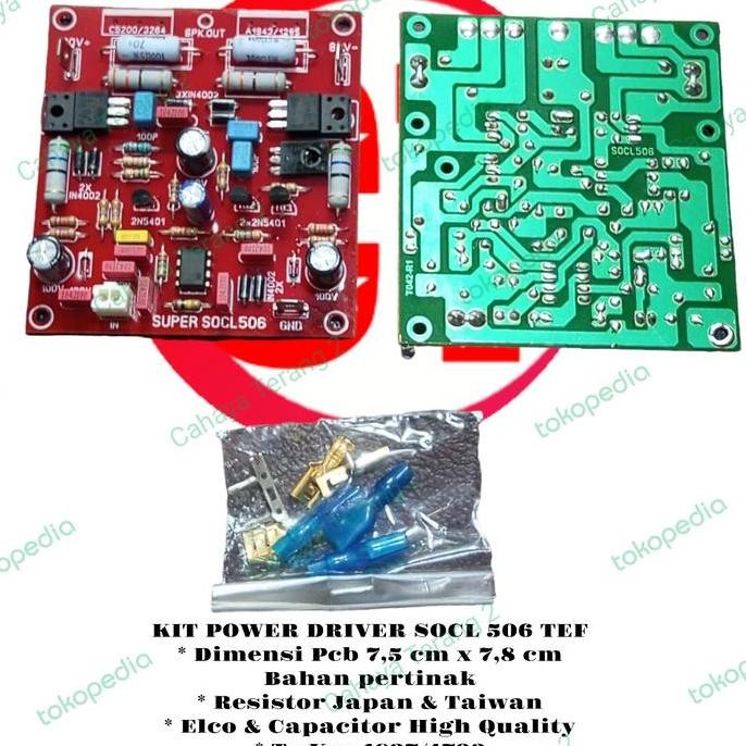 Kit Modul Power Socl 506 Tef Kit Driver Socl 506 New Stok