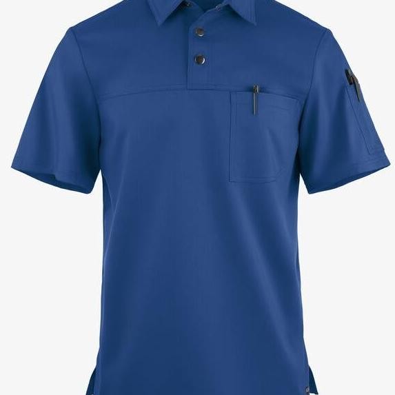 Baju jaga dokter scrub/kerah polo