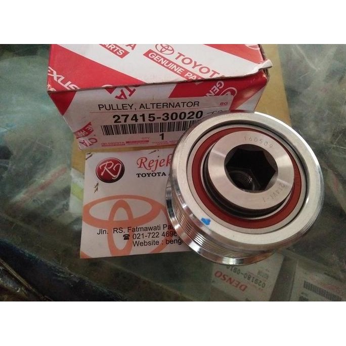 Bearing Pulley Dinamo Alternator Kijang Innova Fortuner Hilux Diesel
