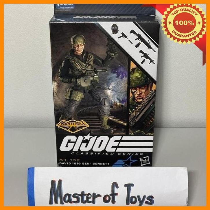 [MOT] HASBRO G.I. JOE DAVID BIG BEN BENNET - READY STOCK