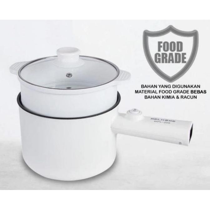 Multifungsi Electric Fry Pan Panci Listrik Lapisan Keramik