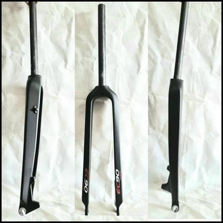 Ec90 Fork Carbon Rigid Mtb Disc Brake Fork Full Carbon Hybrid Os Ec90