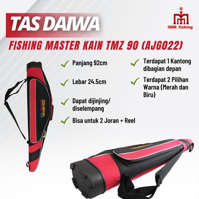 Tas Daiwa Fishing Master Kain | Tas Pancing | Bag | Joran Original Dan Terpercaya