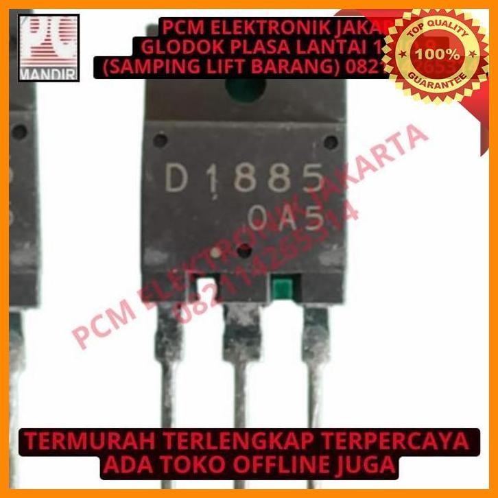 [PEP] TRANSISTOR TR REGULATOR TV TABUNG D1885 D 1885 2SD1885 2SD 2 SD