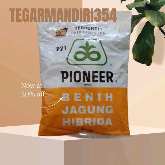 || BANANA / Benih jagung pioner p21 bison 1kg bibit jagung p21 bison ||~~~