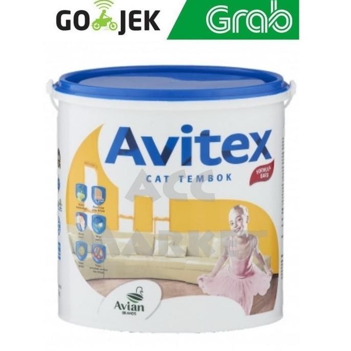 Cat Avitex Avian 25 kg Tembok Dinding Rumah Plafon Interior
