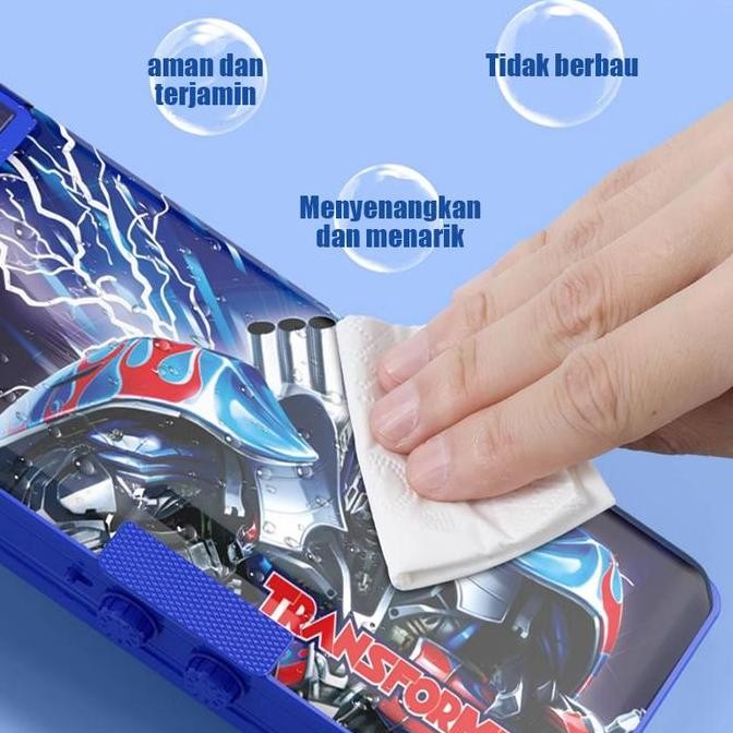 

Kotak Pensil Multifungsi Motif Kartun Untuk Anak Laki-Laki /Transformer Password Pencil Case /Tempat Pensil Magnet Sandi Multifungsi Motif Kartun Untuk Anak Laki-Laki TL