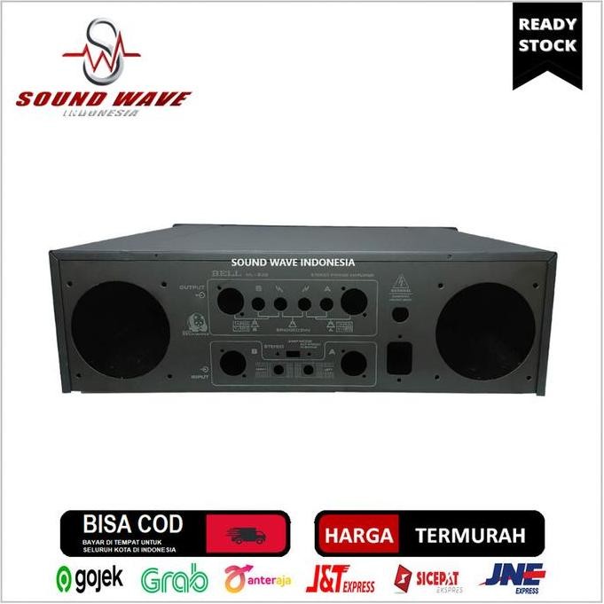 Box Power Amplifier Bell M838 New Stok