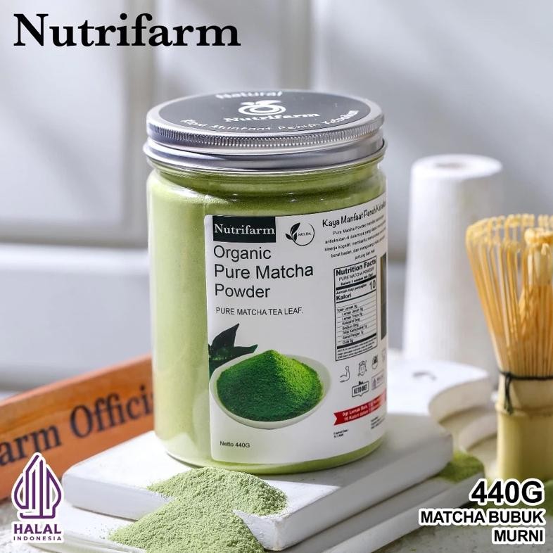 

Hf Bubuk Nutrifarm Matcha Powder Minuman Pure Premium 440 Gr
