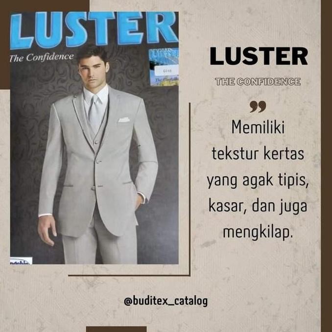 kain LUSTER Kotak/Polos
