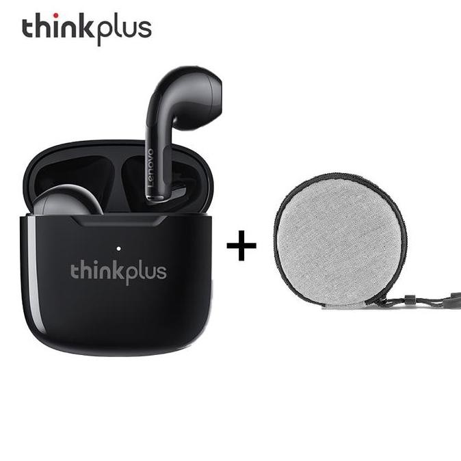 Stock In [+ Pouch] Thinkplus Lp1 Headset Earphone Earbuds Tws Bluetooth Wireless Sound Hifi Stereo C