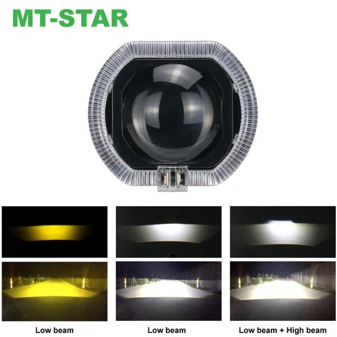 BEST MT-STAR PROJIE BILED MATRIX X1 2.5INCH PX03 NEW PRODUCT HIGH LOW PUTIH BODY BLACK