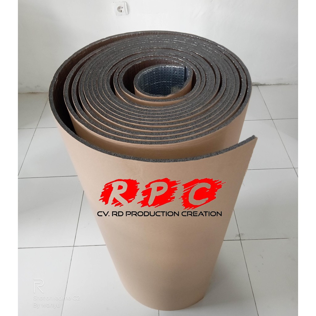 Peredam panas atap 9mm 1 Meter PEREDAM PANAS KAP MESIN Peredam panas atap rumah Peredam panas kap me