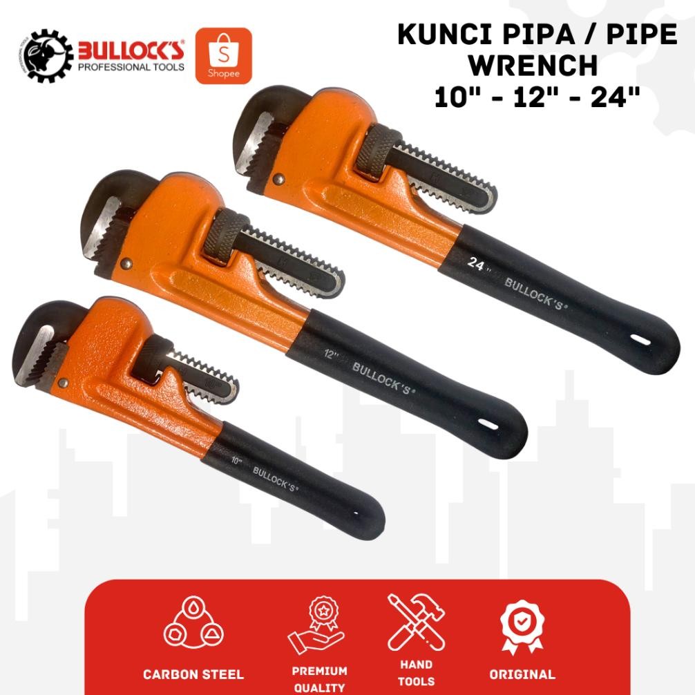 Kunci Pipa Ledeng Kunci Pipe Wrench - Kunci PIpa AIr Tools - BULLOCKS