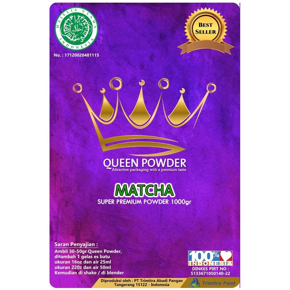 

Bubuk Minuman Queen Powder Super Premium Rasa Matcha 1Kg