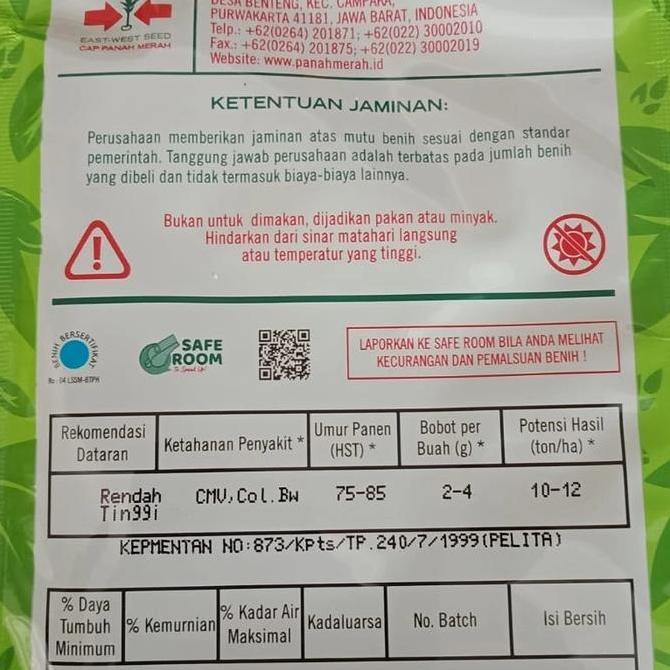 || BANANA / Benih cabai rawit Pelita 8 F1 ||~~~
