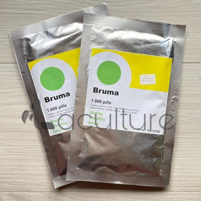 || BANANA / Benih Selada BRUMA RZ Isi 1000 Pills Iceberg Lettuce Rijk Zwaan ||~~~