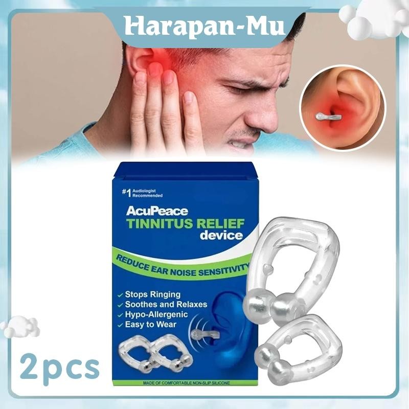 1 Pasang Tinnitus Relief Klip Plastik Alat Perawatan Kesehatan Telinga Untuk Tinnitus Treatment