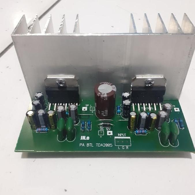 KIT POWER AMPLI BTL STEREO TDA2005 DC12V