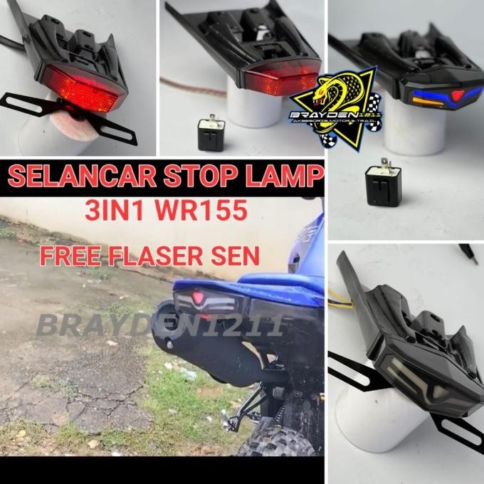 SELANCAR WR155 / STOP LAMP WR155 / STOP LAMP 3IN1 WR155