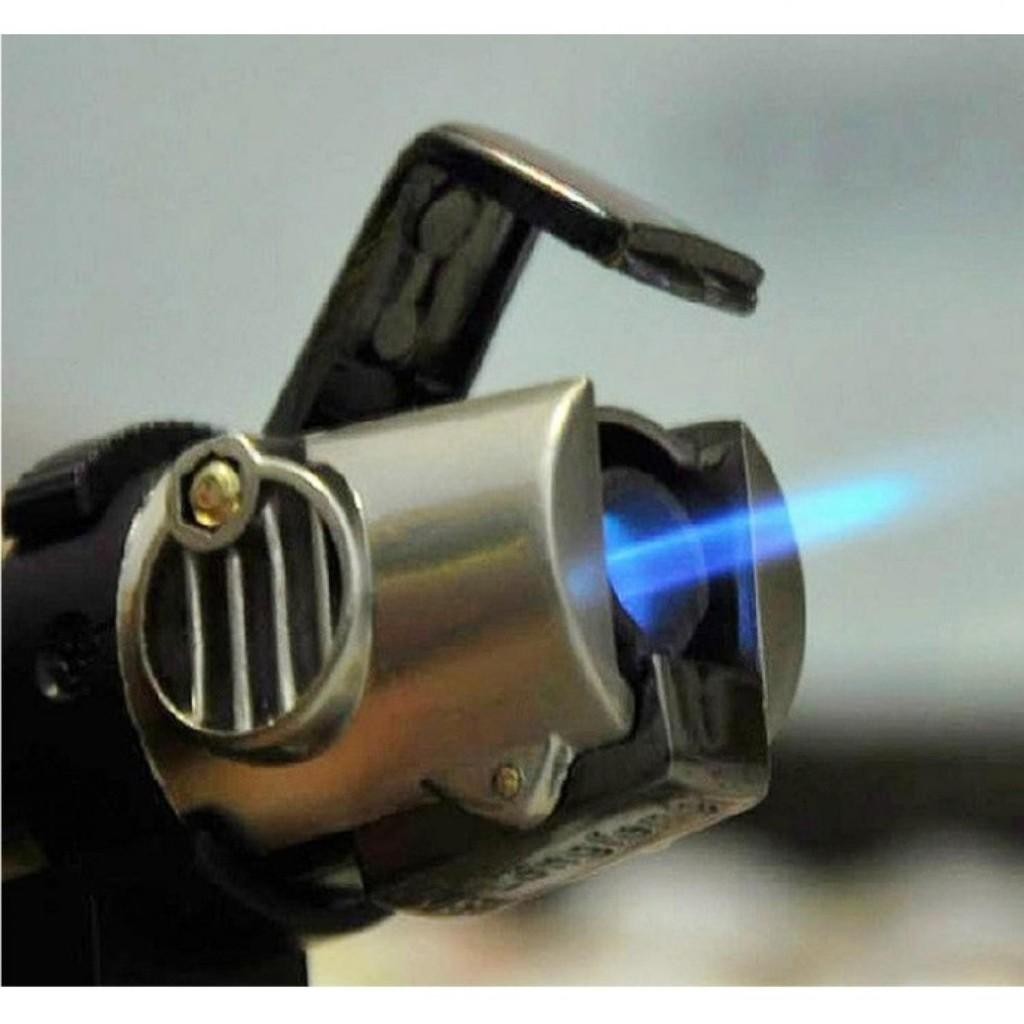 Mancis Gas Korek Gas Torch Flame Korek Api Bara Jet Unik Perlengkapan Outdoor Edc Korek Laser Hadiah