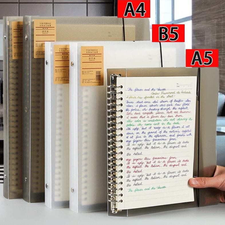 

Loose Leaf Notebook Planner A4/A5/B5 Replaceable Refill Binder Ring Bujo 6 Styles Refills School Student Supplies Stationery