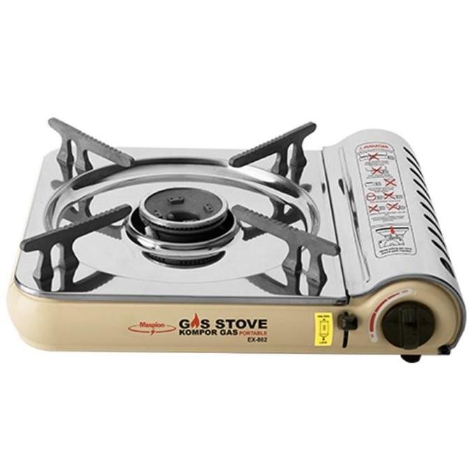 {{{{{{] KOMPOR GAS PORTABLE MASPION STAINLESS