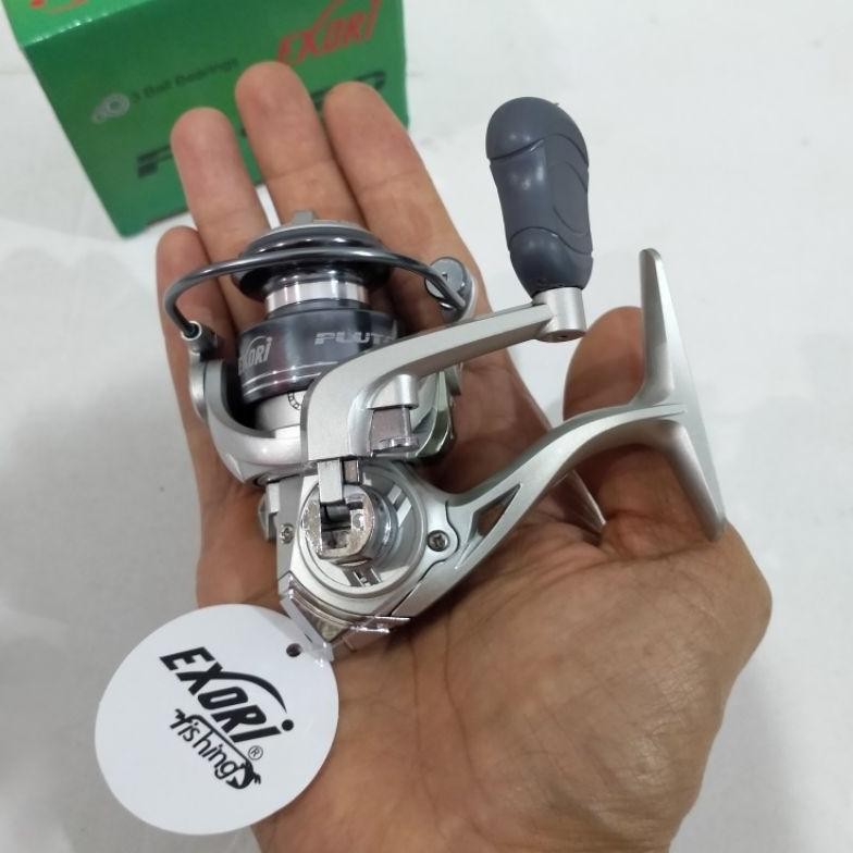 Fx-45 Jpf-1015 Reel Mini Exori Pluto 500 Silver Anti Reverse Original