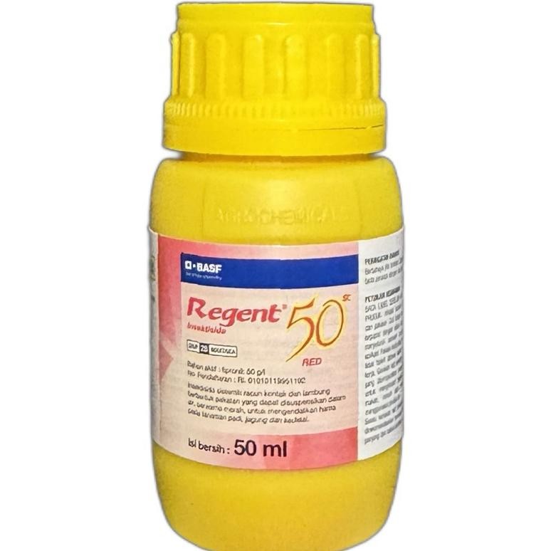 TERMURAH INSEKTISIDA REGENT 50 SC RED 50 ML/RACUN SISTEMATIK KONTAK LAMBUNG HAMA SEMUT REGEN MERAH 5