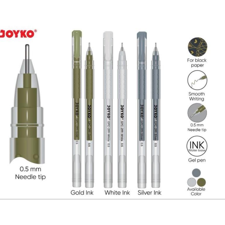 

KEKINIAN [PACK] PULPEN WARNA / COLOR GEL PEN - JOYKO GPC-299 MURAH TERLARIS