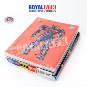 

READY STOCK Buku Tulis SIDU Sinar Dunia 58 Lembar Pak isi 10 Buku Sekolah Skola Anak