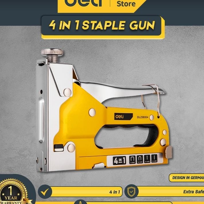 

Deli Tool Taple Tapler Gun Taer 4 In 1 Dl238004
