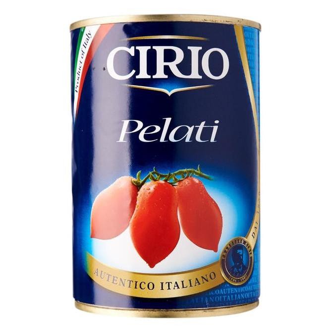

><><><] Cirio Tomato Peeled 400gr / Whole Tomato Peeled / Tomat Utuh