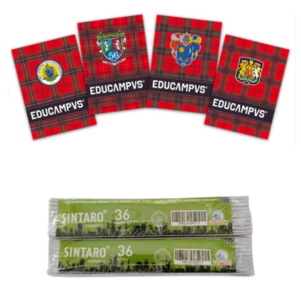 

READY STOCK BUKU TULIS CAMPUS 36 SINTARO (1 PACK)