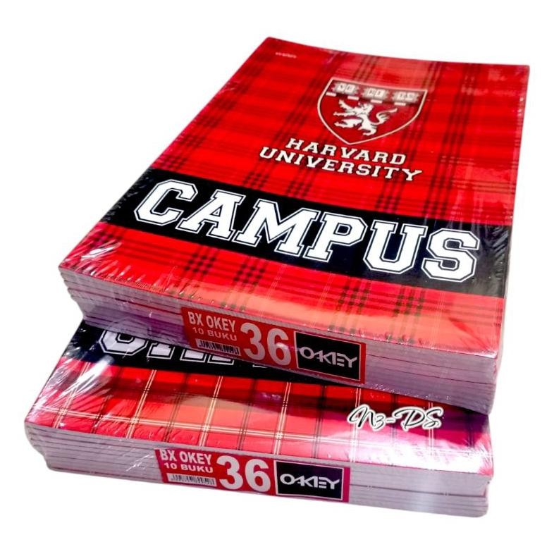 

READY STOCK BUKU CAMPUS ALFA / BM CAMPUS / OKEY CAMPUS 36 LEMBAR 1PAK 10 BUKU