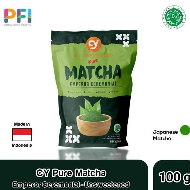 

Spesial / Cy Pure Matcha Emperor Ceremonial Powder 100 Gr [//Recommended] (Baru)